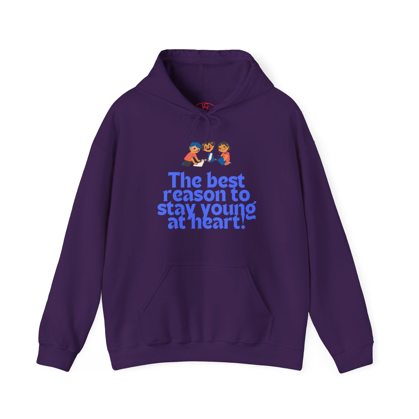 Best reason to stay young at heart Hoodies