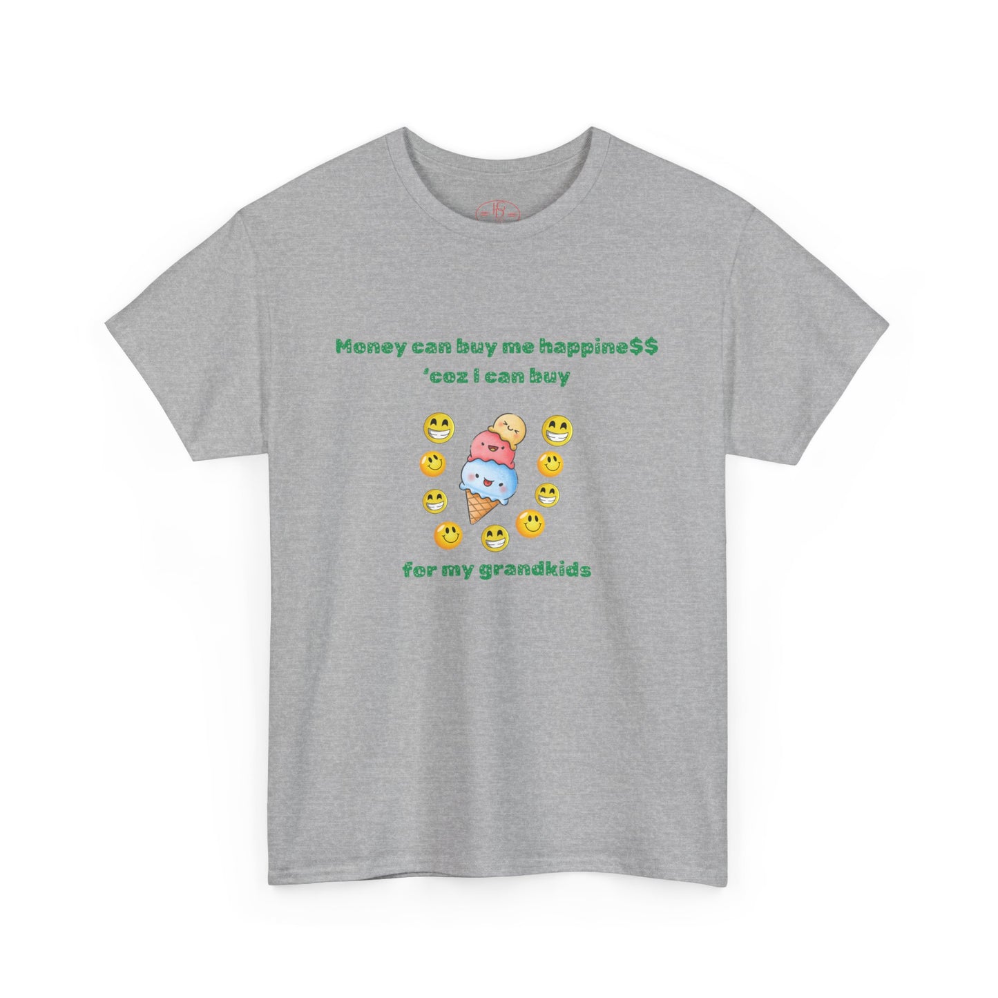 Grandparents Unisex Tee - Money Can Buy Happiness Design