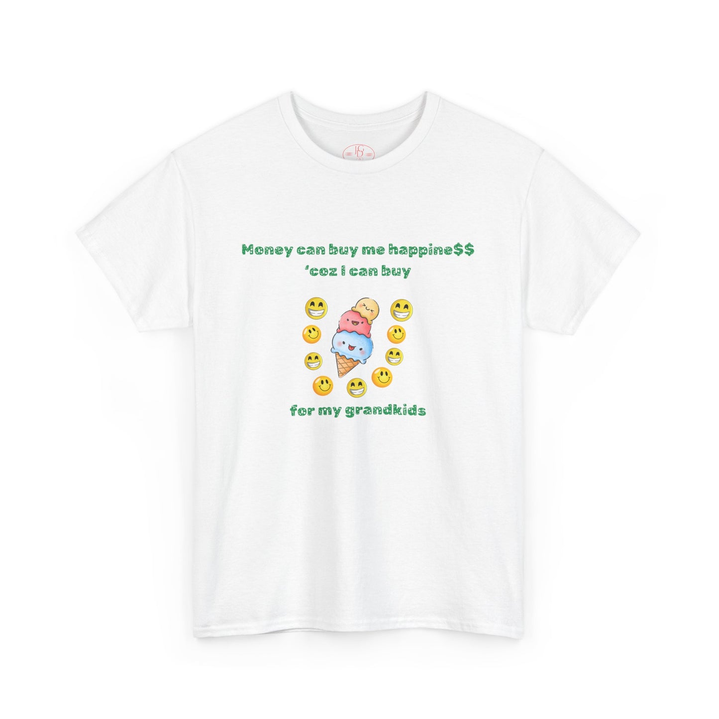 Grandparents Unisex Tee - Money Can Buy Happiness Design