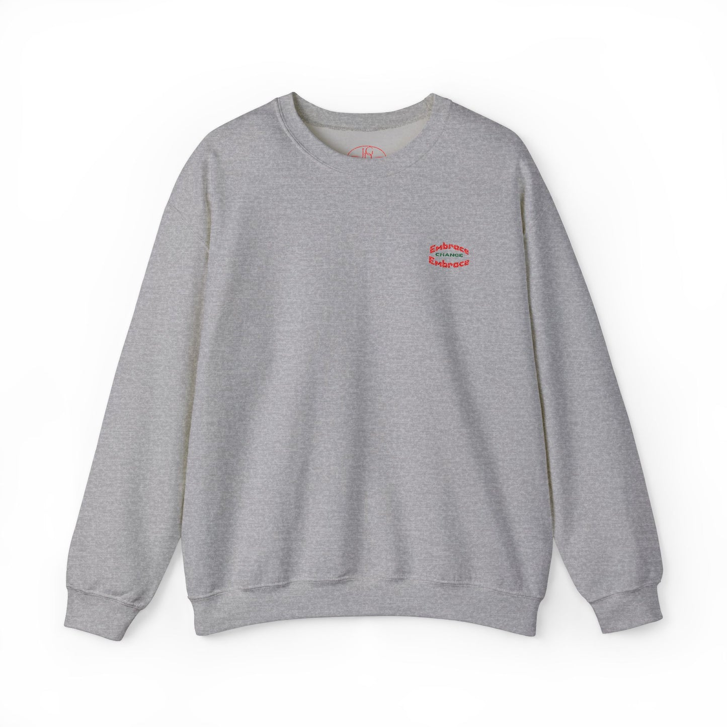 Embrace Change Embroidery Sweatshirt