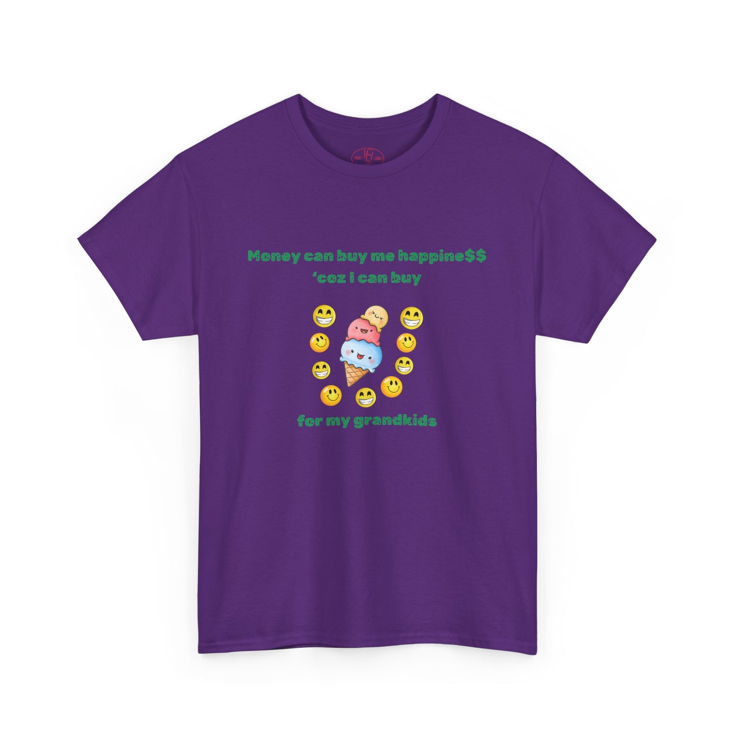 Grandparents Unisex Tee - Money Can Buy Happiness Design