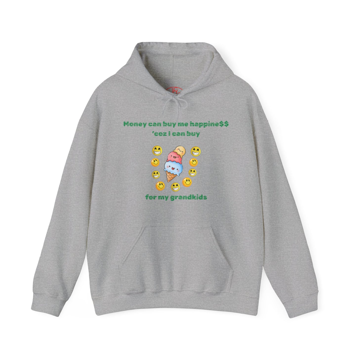 Grandparents Unisex Heavy Blended Hooded Sweatshirt - Money Can Buy Happiness