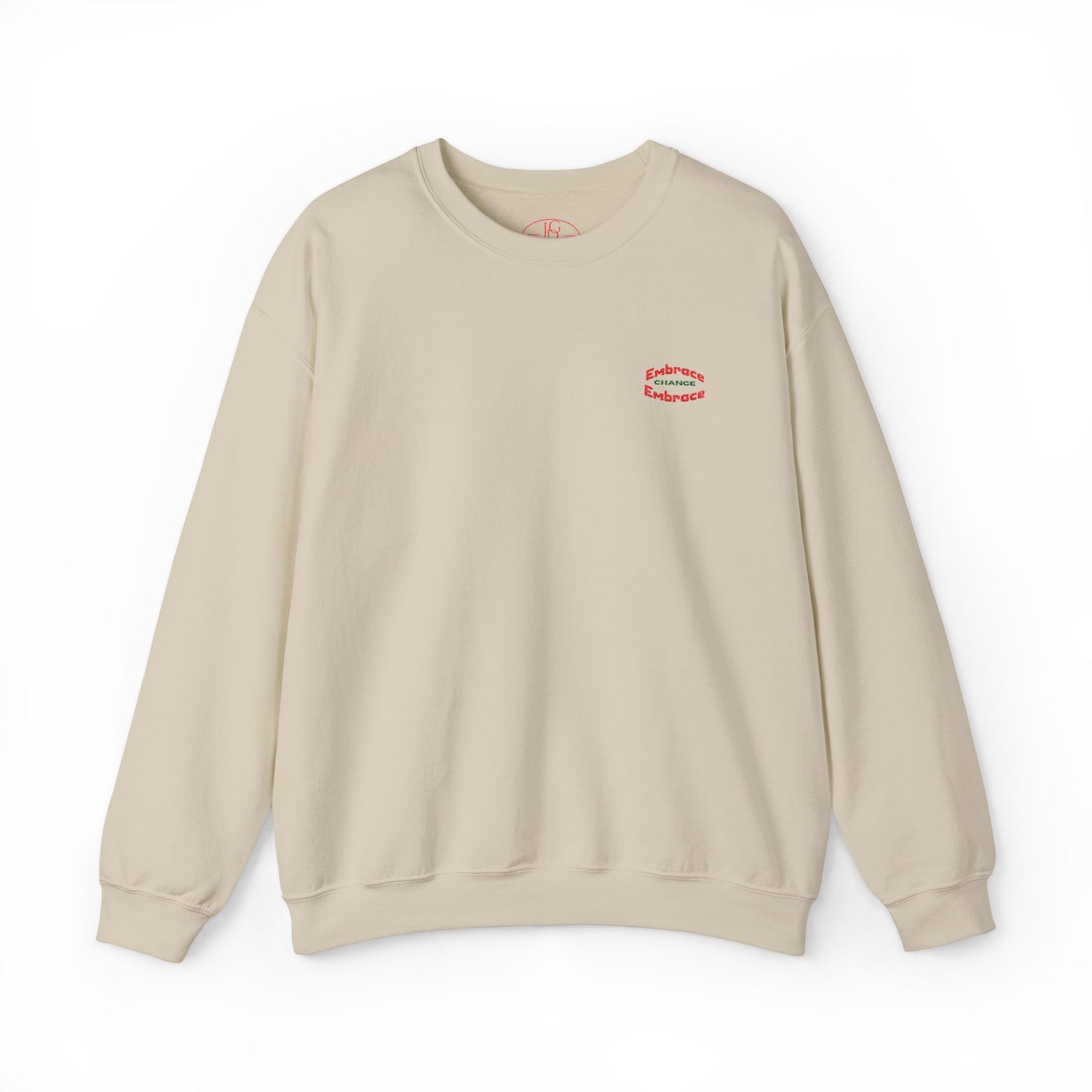 Embrace Change Embroidery Sweatshirt