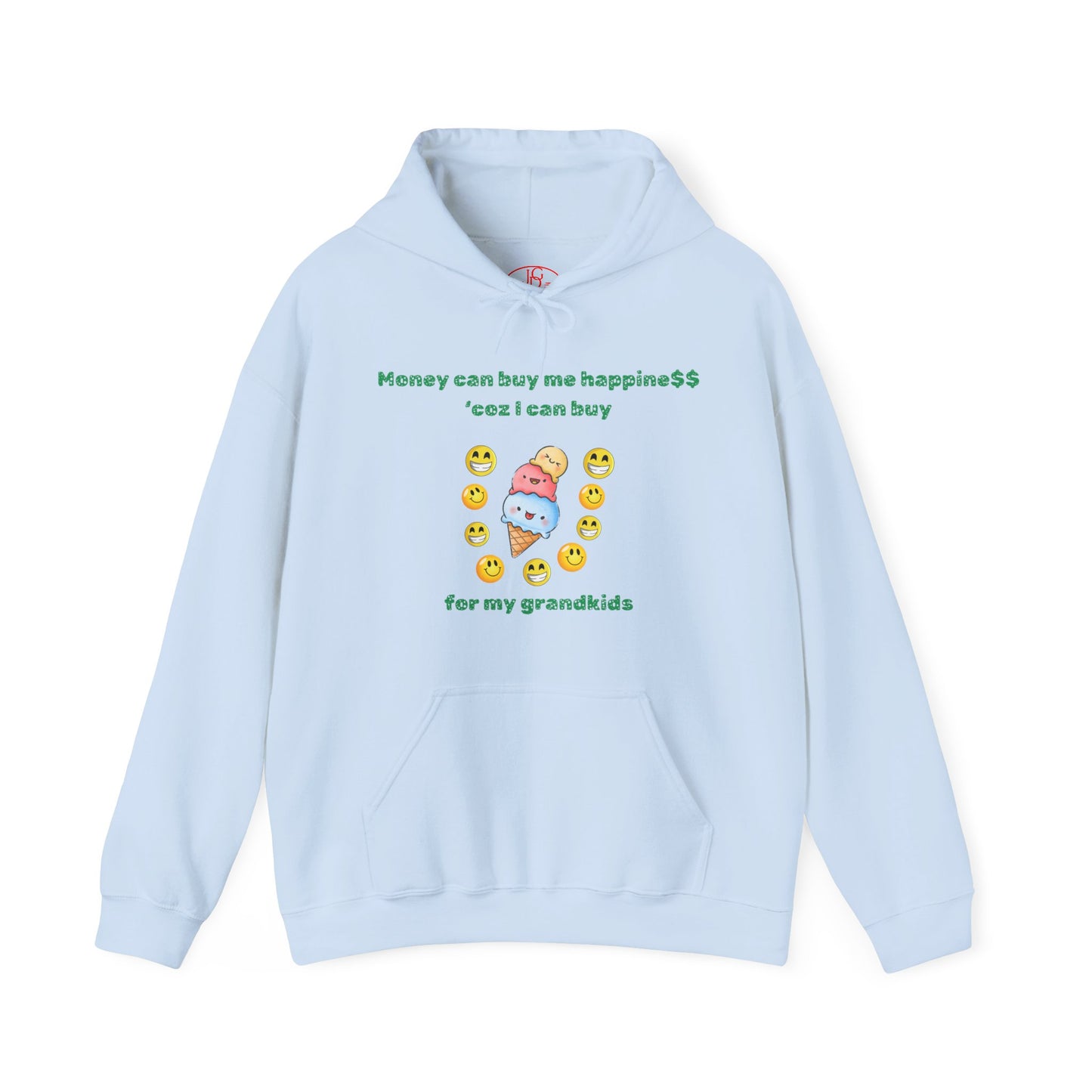 Grandparents Unisex Heavy Blended Hooded Sweatshirt - Money Can Buy Happiness