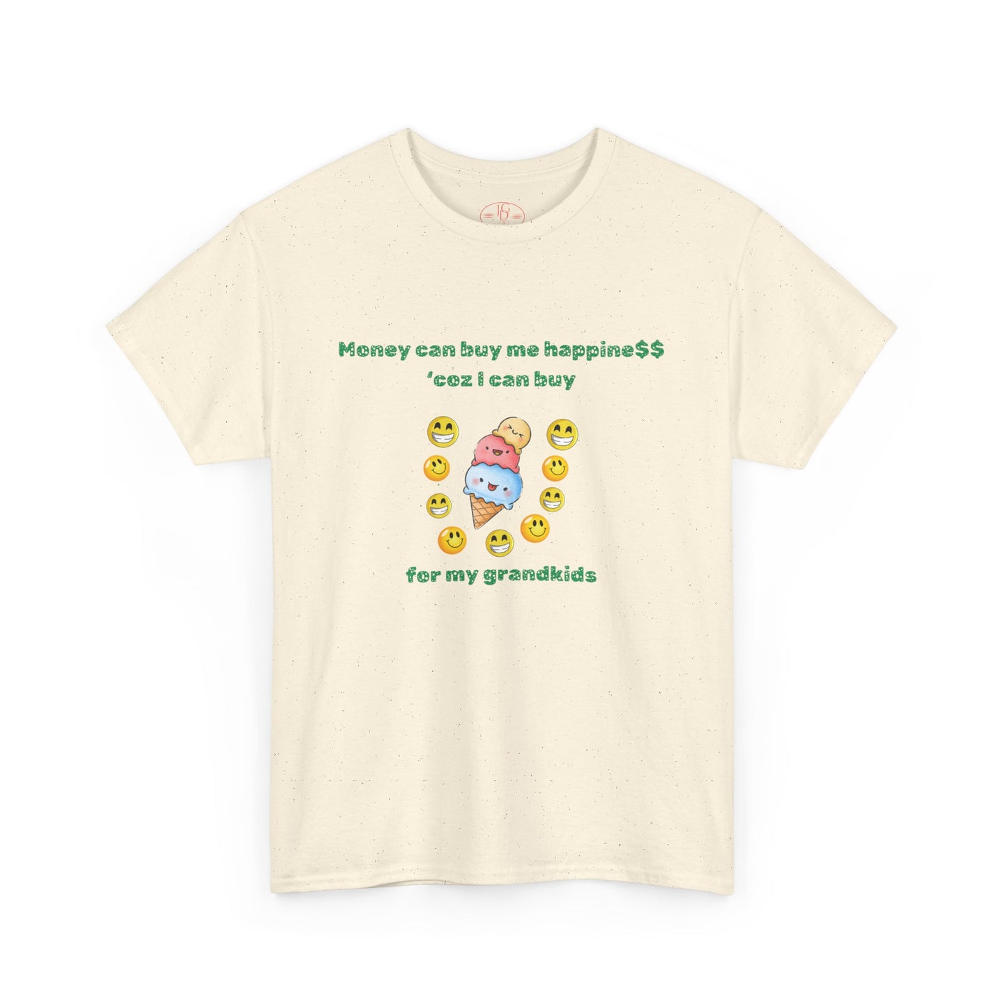 Grandparents Unisex Tee - Money Can Buy Happiness Design