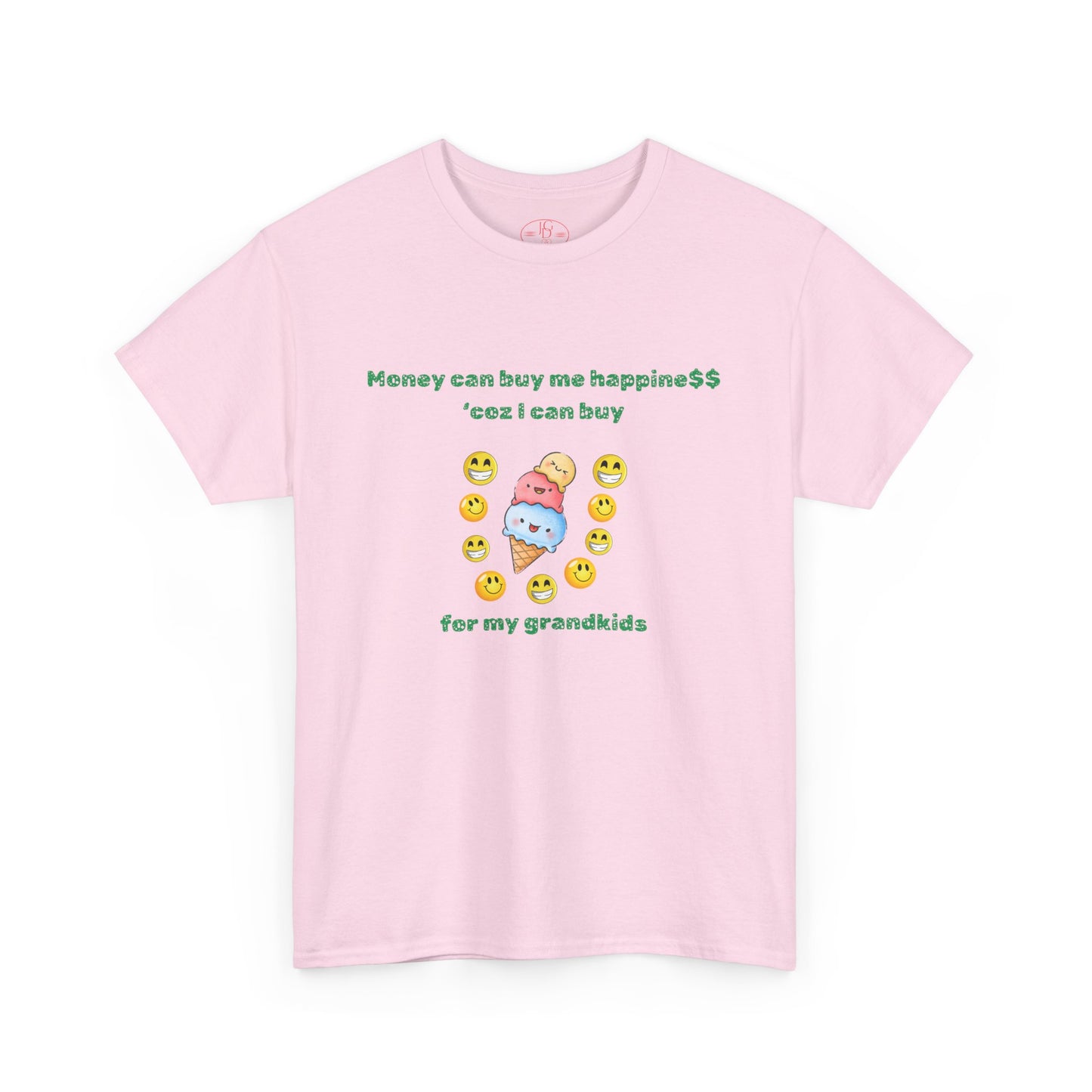 Grandparents Unisex Tee - Money Can Buy Happiness Design