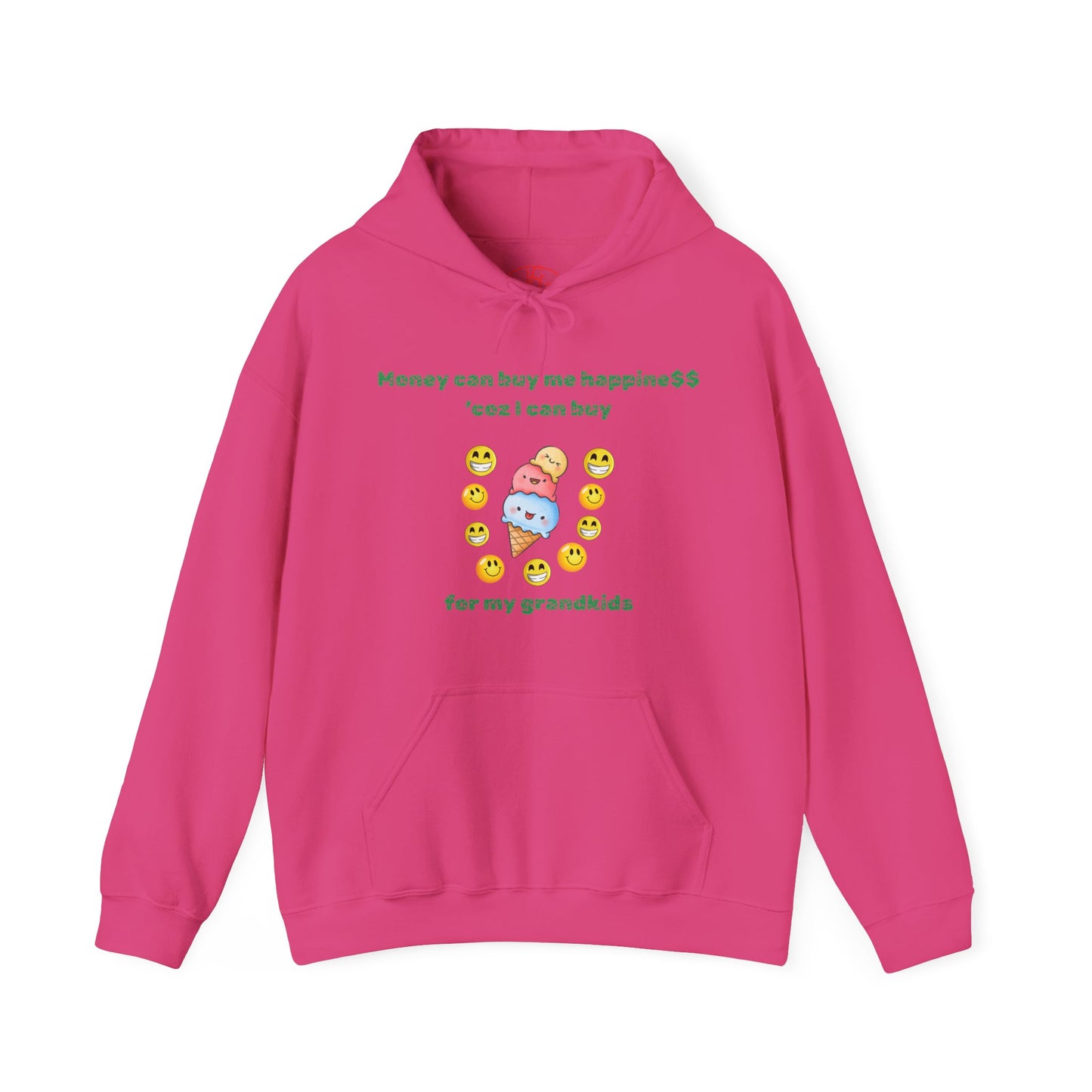 Grandparents Unisex Heavy Blended Hooded Sweatshirt - Money Can Buy Happiness