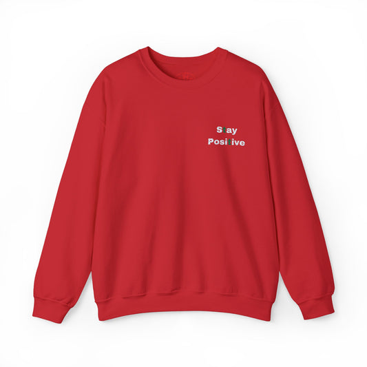 Stay Positive Everyday Embroidered Sweatshirt