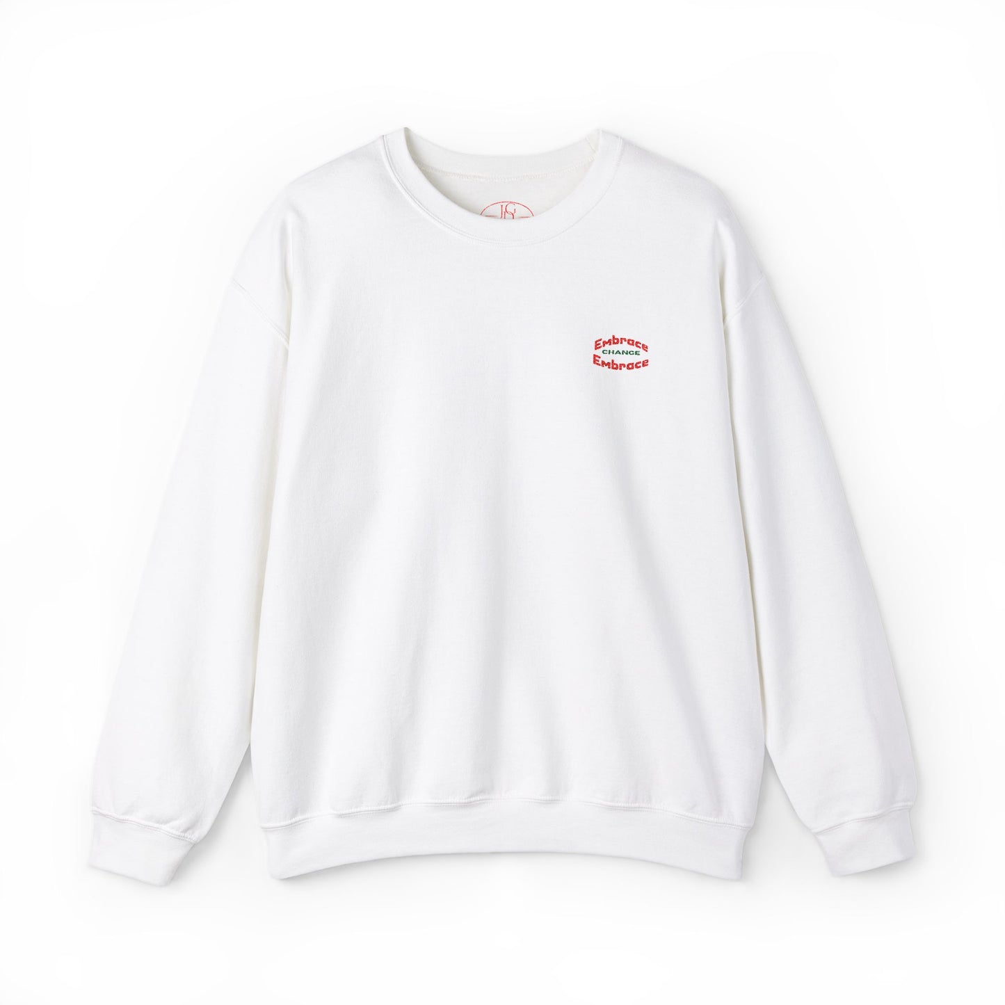 Embrace Change Embroidery Sweatshirt