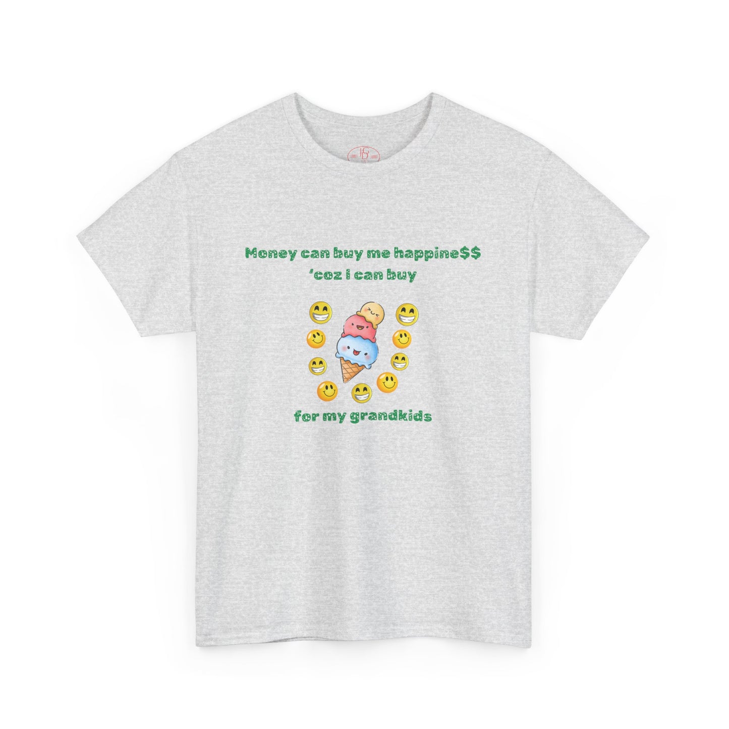 Grandparents Unisex Tee - Money Can Buy Happiness Design