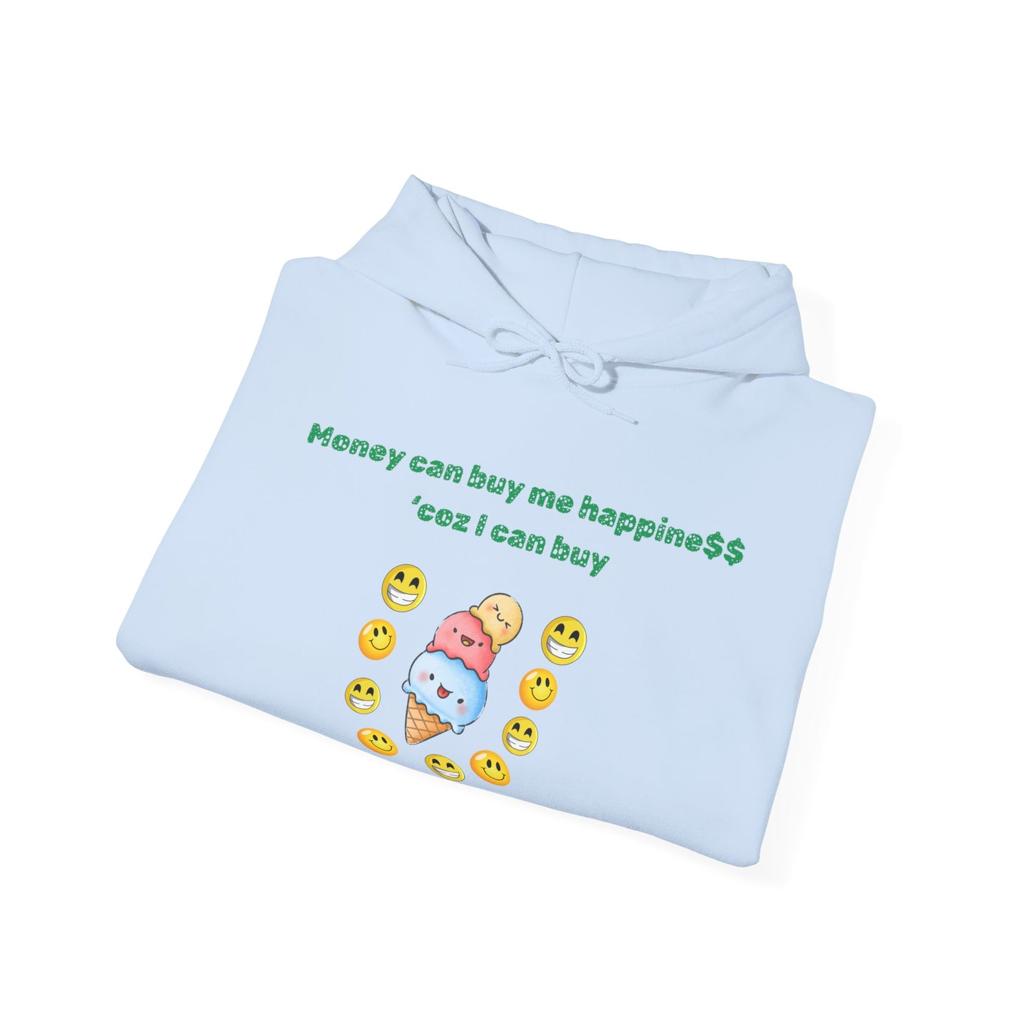 Grandparents Unisex Heavy Blended Hooded Sweatshirt - Money Can Buy Happiness