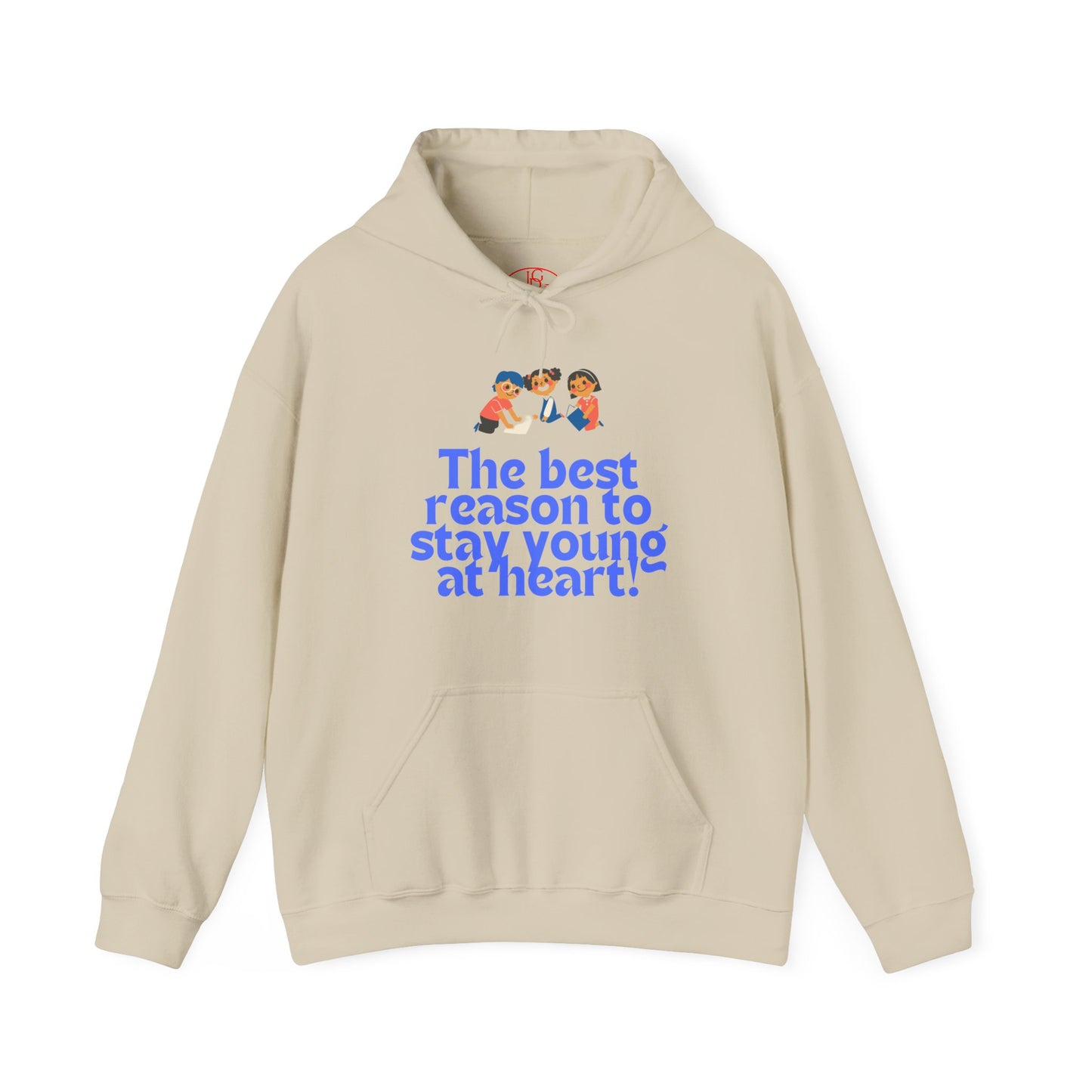 Best reason to stay young at heart Hoodies