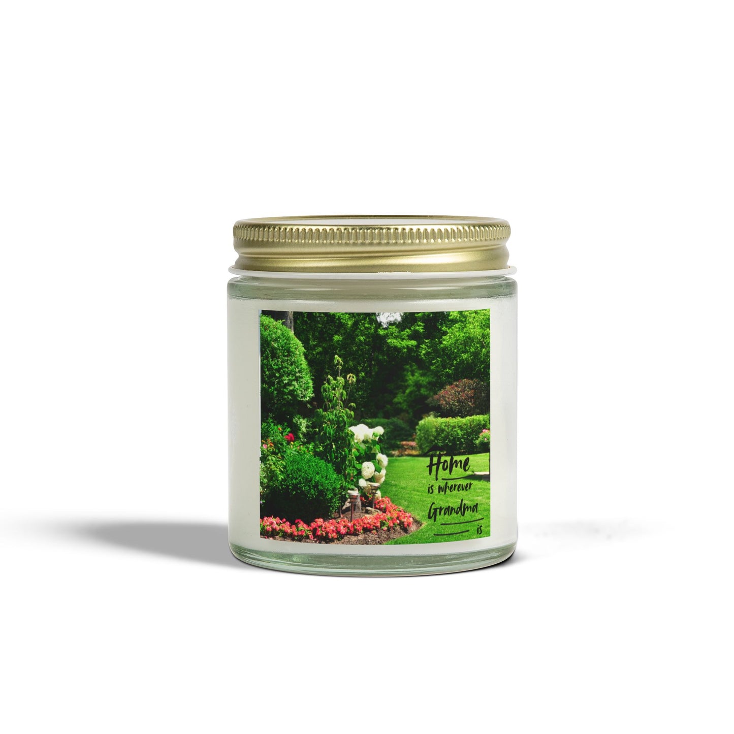 Candle, Grandma is Where We Feel Home - Coconut Apricot Wax