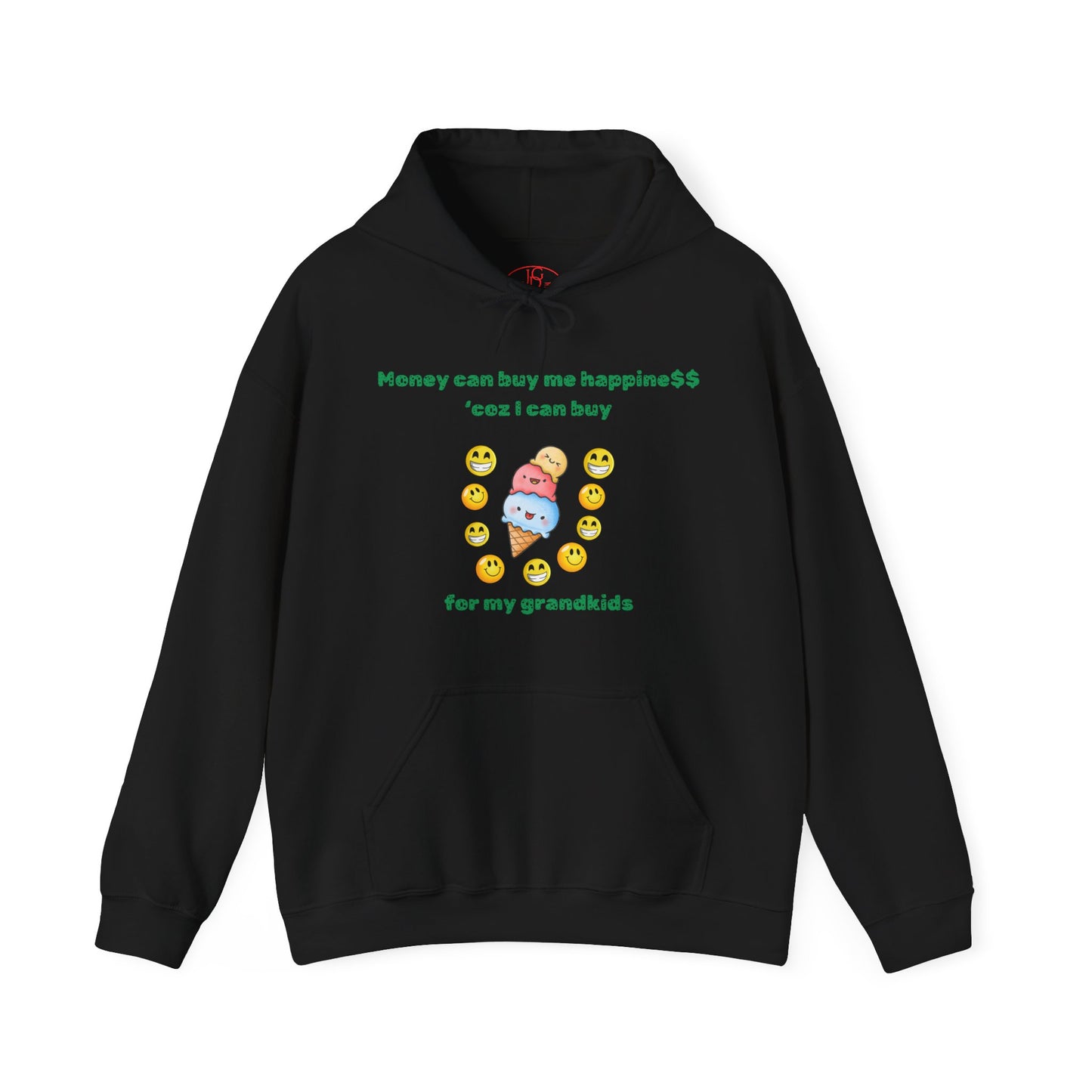 Grandparents Unisex Heavy Blended Hooded Sweatshirt - Money Can Buy Happiness