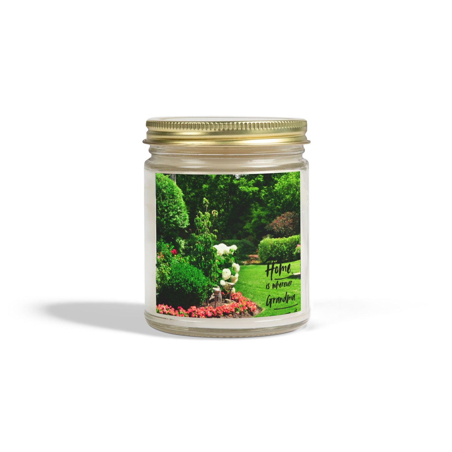 Candle, Grandma is Where We Feel Home - Coconut Apricot Wax