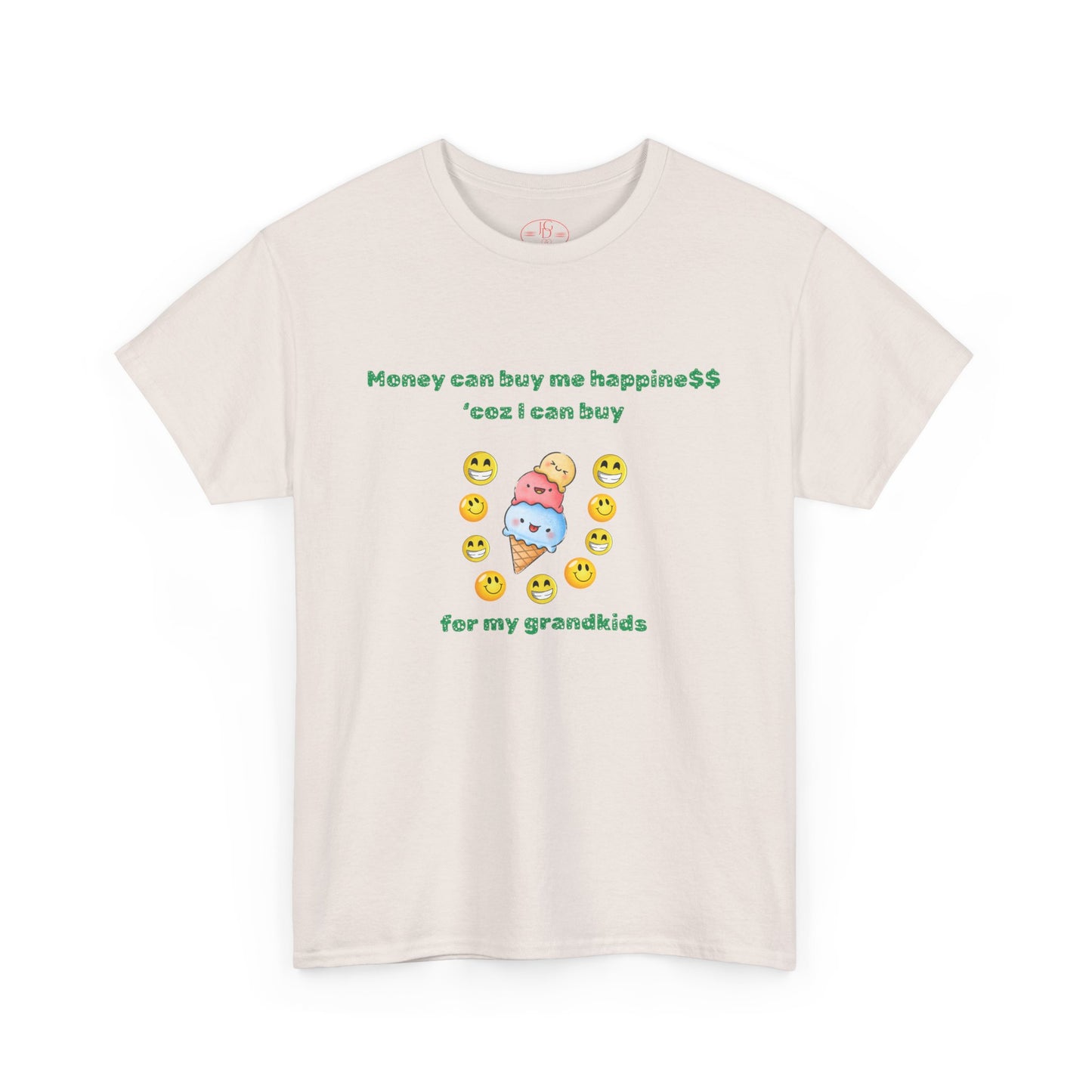 Grandparents Unisex Tee - Money Can Buy Happiness Design